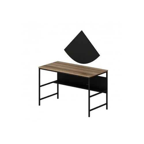 Hanah home radni sto greta 4481 dore black Slike