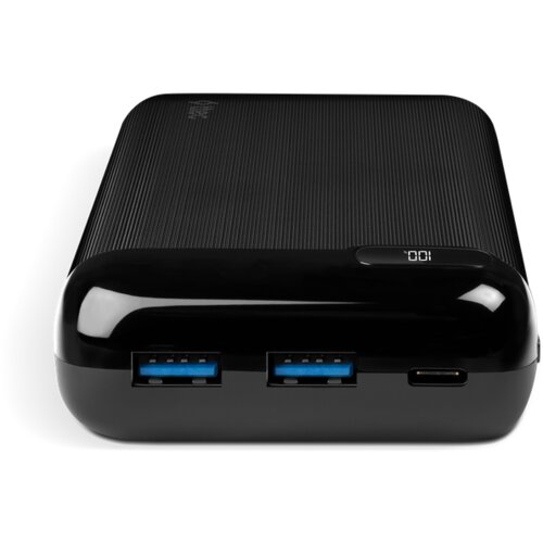 Ttec Prijenosni punjač PowerSlim LCD PD 20.000 mAh Powerbank wth USB-C Input/output/Black Cijene