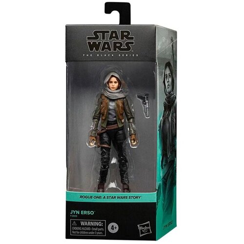 Star Wars The Black Series Jyn Erso 15-cm-Scale Rogue One: A Story zbirateljska akcijska figurica, igrače za otroke od 4. leta dalje, (20838254) Slike