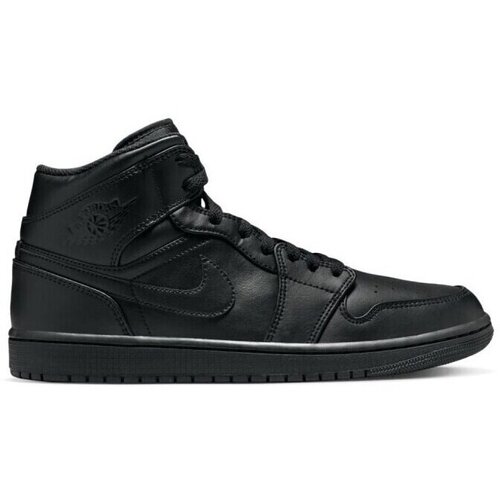 Nike Visoke superge Air Jordan 1 Mid Črna Slike