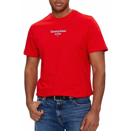 Tommy Hilfiger crvena muška majica THDM0DM18569-XNL Slike