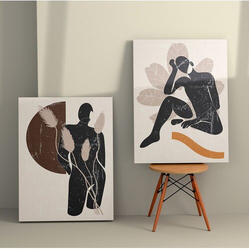 Wallity slika 2KNV4250, 50x70 cm, 2 dijela Cijene