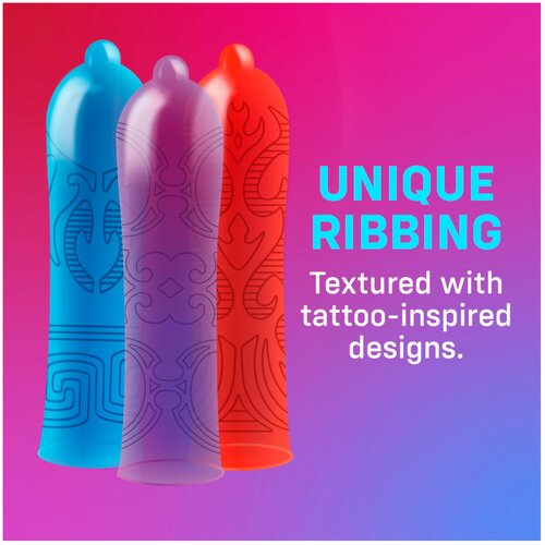  ONE Tattoo Touch - kondomi s tetovažnim uzorkom (12 komada) Slike