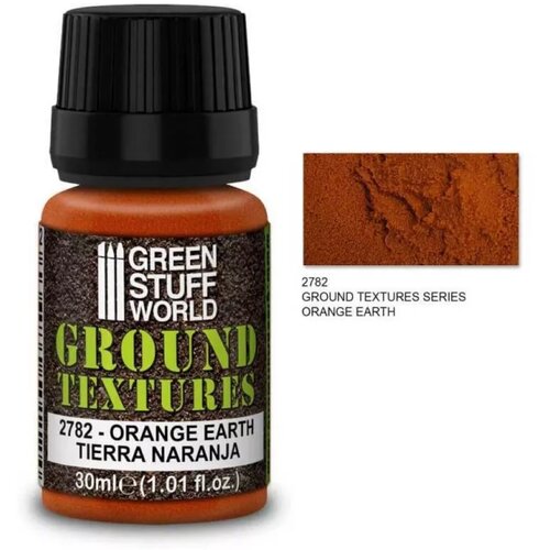 Green Stuff World Acrylic Ground Texture - ORANGE EARTH 30ml Cene