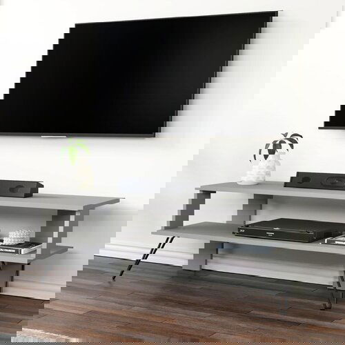 Hanah home Duama - Grey Grey TV Stand Cene