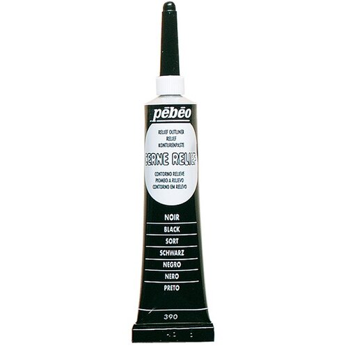 PEBEO Kontura Pebeo Cerne Relief 20 ml Black Cene