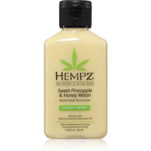 HEMPZ Sweet Pineapple Honey Melon hidratantno mlijeko za tijelo 66 ml Slike