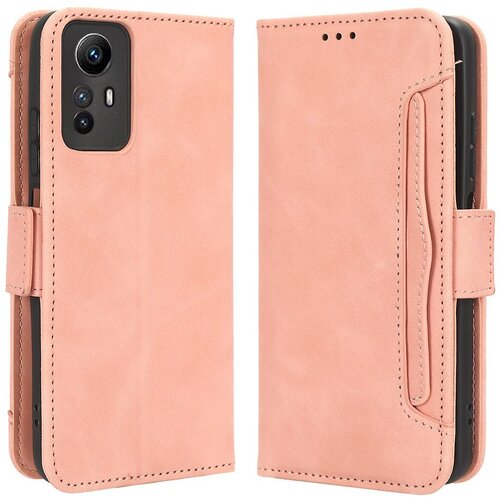INORCO Za Xiaomi Redmi Note 12S 4G PU usnjena torbica z več režami za kartice, stojalo za mobilni telefon, pokrov denarnice, (22035742) Slike