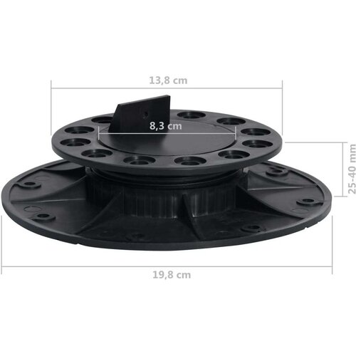  Podesive noge za trijem 10 kom 25 - 40 mm Slike