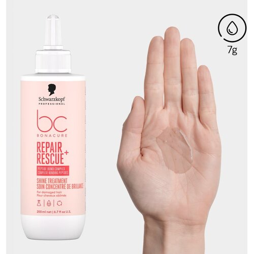 Schwarzkopf Professional BC Bonacure Repair Rescue+ koncentrirana njega za o&amp;scaron;tećenu kosu 200 ml Slike
