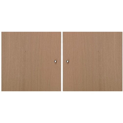 Hammel Furniture Vrata v hrastovem dekorju za modularni sistem polic 2 kos 32x33 cm Mistral Kubus - Hammel Furniture Cene