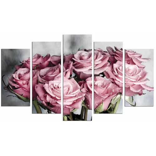 Charm višedijelna slika bouquet, 110 x 60 cm