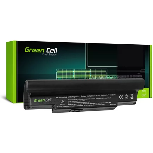 Green cell Baterija za Samsung NC10 / NC20 / N120 / N140, črna, 4400 mAh