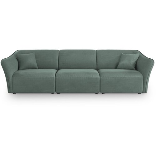 Cosmopolitan Design Tirkizna sofa od bouclé tkanine 292 cm Tokyo – Cijene