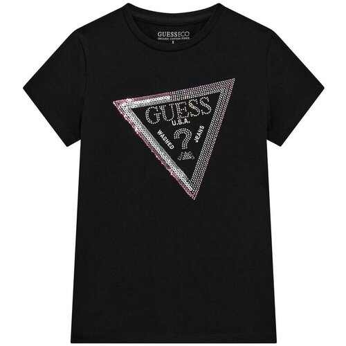 Guess SS T SHIRT Crna Slike