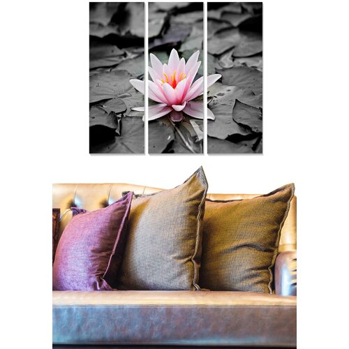 Wallity MDF1510707 Multicolor Decorative MDF Painting (3 Pieces) Cene