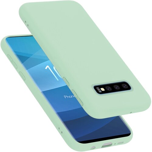Cadorabo Ohi&amp;scaron;je, združljiv s Samsungom v tekoči svetlo zeleni barvi - za&amp;scaron;čitni pokrov iz fleksibilnega silikona TPU, (20585966) Slike