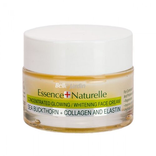 Belle Jardin ESSENCE NATURELLE - 25-40g - Krema za lice sa morskom pasjakovinom, kolagenom i elastinom 50 ml + maska za lice 5ml Slike