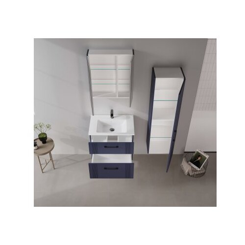 Hanah home Kupatilski ormarić sa umivaonikom i ogledalom (2 komada) Bari 65 v2 231 Cene
