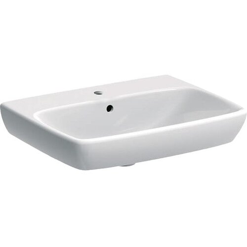 Geberit lavabo zidni selnova square 600X460 sa prelivom i otvorom za slavinu Cene