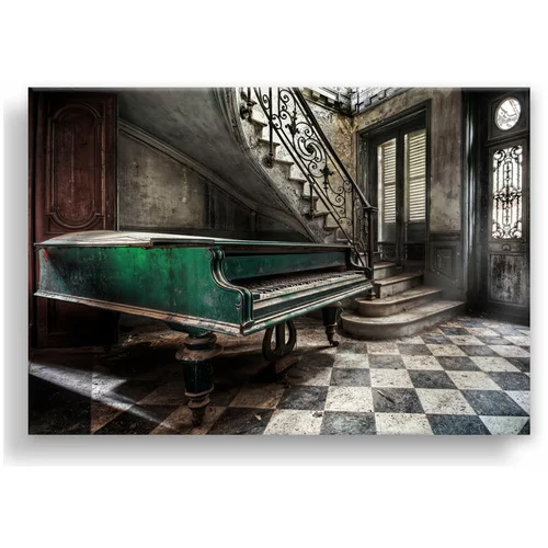 Styler Slika Canvas Silver Uno Piano, 85 x 113 cm