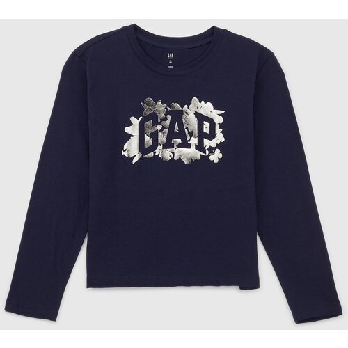 GAP Kids ́s T-shirt with metallic logo - Girls Cene