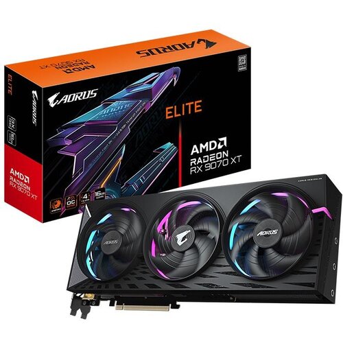 Gigabyte Grafička kartica AMD Radeon RX 9070XT Elite 16GB GV-R9070XTAORUS Cene