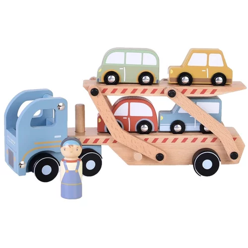 Little dutch drveni kamion s automobilima