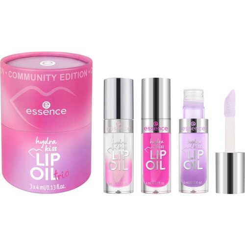 Essence Hydra Kiss Lip Oil Trio set za ustnice Slike