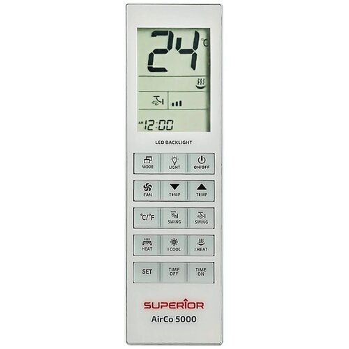 Superior Daljinski upravljač za klime, 5000 kodova, univerzalni &amp;ndash; RC AirCo 5000in1 Slike
