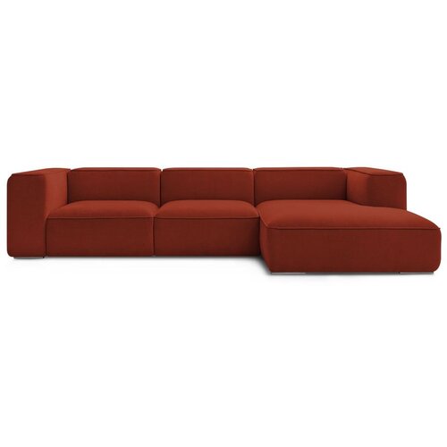 Bobochic Paris Ciglasta kutna garnitura od boucl&amp;eacute; tkanine (s desnim kutom) Zephyr &amp;ndash; Slike