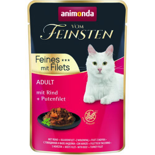 Animonda Vom Feinsten Adult Tasty Choice – Govedina i ćureći filet 85g Cene