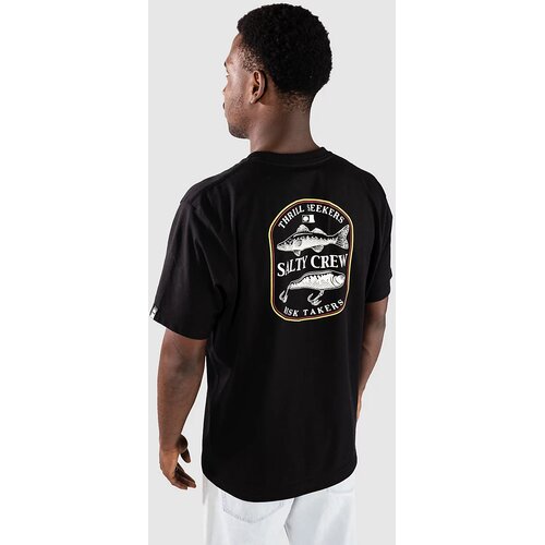 Salty Crew Baited Classic T-shirt black Cene