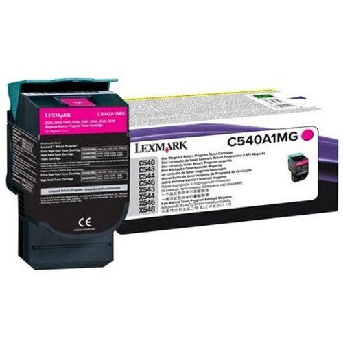 Lexmark Toner C54x X54x Return Program/crvena Slike