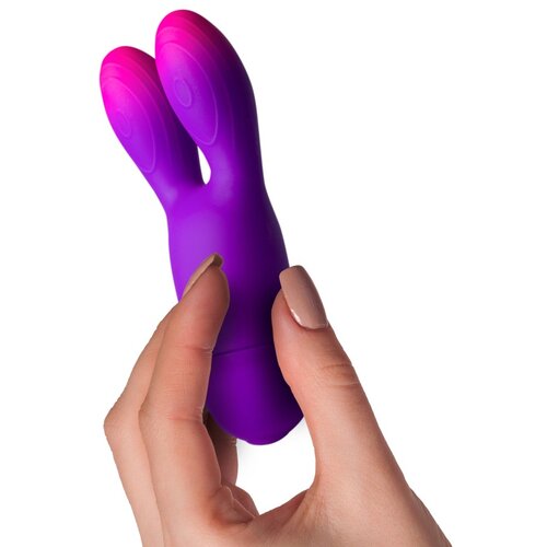 Rocks Off Ltd. Glo-Girl Bunny Purple Slike
