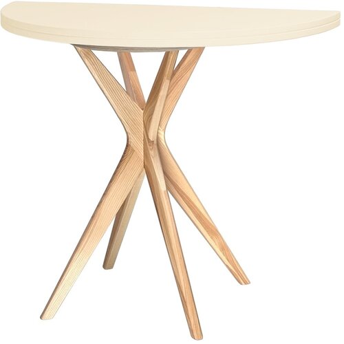 Ragaba Okrugao proširiv blagovaonski stol 45x90 cm Jubi – Cijene