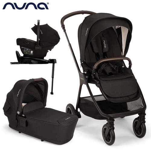 Nuna® otroški voziček 4v1 triv™ next + lytl™ + pipa™ next caviar + isofix baza next Cene