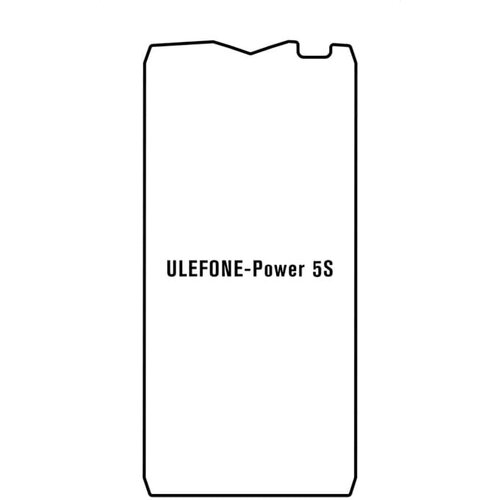 Ulefone power 5S hydrogel za&amp;scaron;titna folija Slike