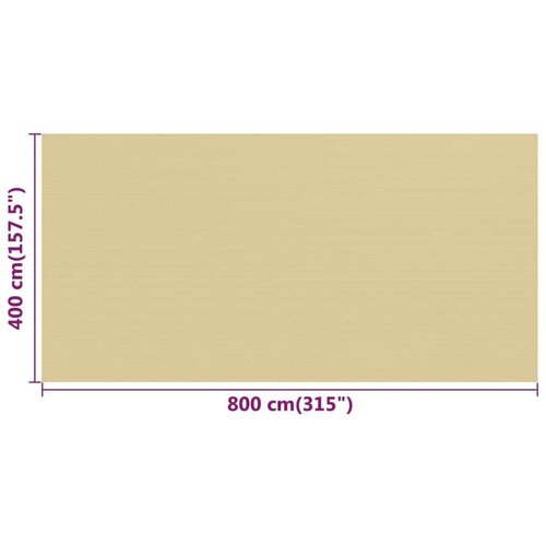  Za &amp;scaron;ator bež 400 x 800 cm HDPE Slike