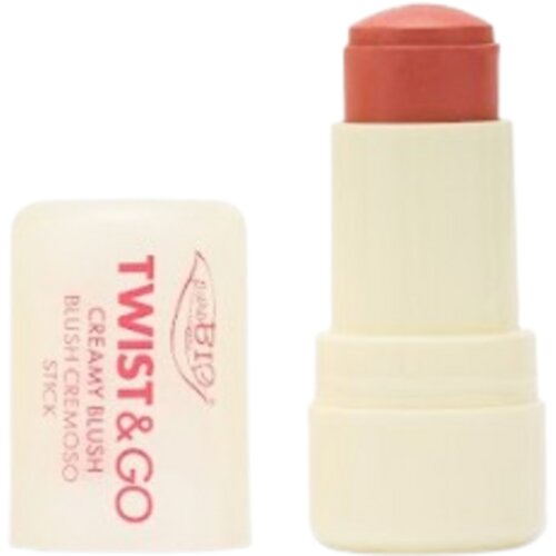 PuroBIO cosmetics Twist &amp;amp; Go Creamy Blush - 03 macaron Slike