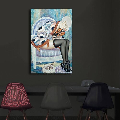 Wallity Slika sa LED osvetljenjem 4570İACT-27, 45x70 cm Cene