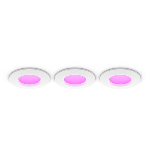 Philips 929003712102 hue wca ugradna spot svetiljka slim s x3 bela ( 20958 ) Slike