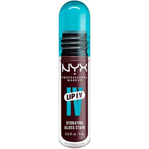 NYX Professional Makeup Lip I.V. Hydrating Gloss Stain glos za ustnice 5 ml odtenek 14 Mauve N&rsquo; Moist! Cene