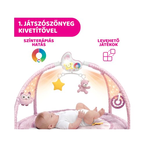 Chicco Aktivno podloga za igru Enjoy colors plava roza Slike
