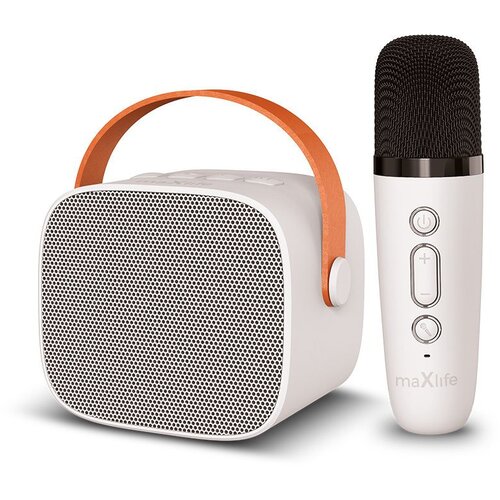 Maxlife MXKS-100 bluetooth karaoke zvučnik beli Cene