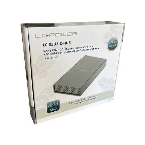 LC-Power eksetrno kući&amp;scaron;te za HDD LC-35U3-C-HUB Slike