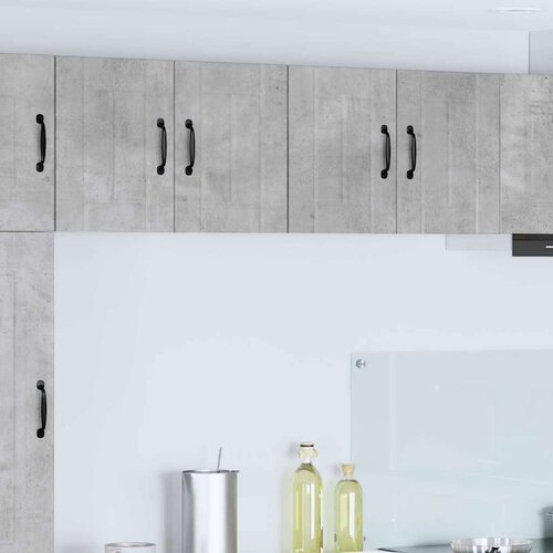 vidaXL Stenska kuhinjska omarica 2 pcs Betonsko siva 60 x 31 x 40 cm Cene