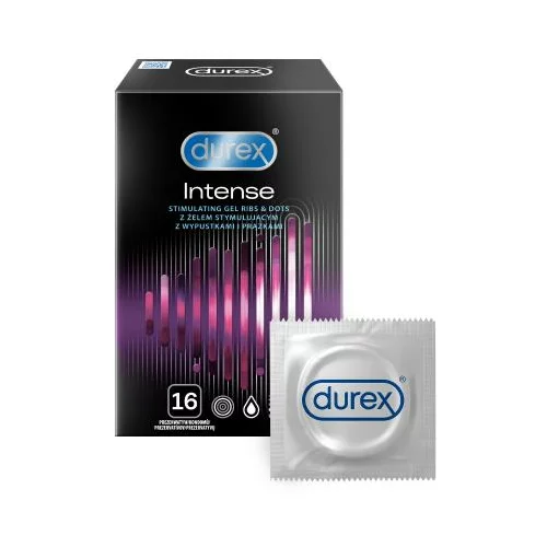 Durex Kondom Intense Orgasmic, 16 kos.