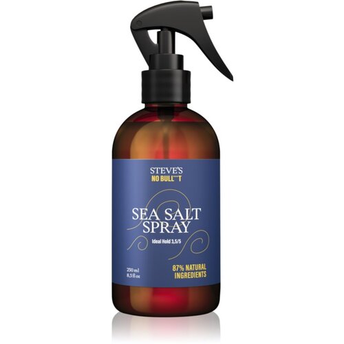 Steve&amp;#039;s No Bull***t Sea Salt Spray stiling pr&amp;scaron;ilo z morsko soljo za mo&amp;scaron;ke 250 ml Slike
