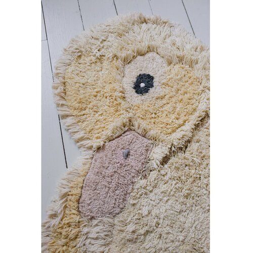 Lorena Canals Rumena pralna/ročno tkana bombažna otro&amp;scaron;ka preproga 95x120 cm Ducky &amp;ndash; Slike